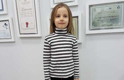 najmladji pacijent poliklinike DIVA